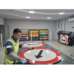 Via Araucária fabricação de placas de sinalização para novos trechos duplicados